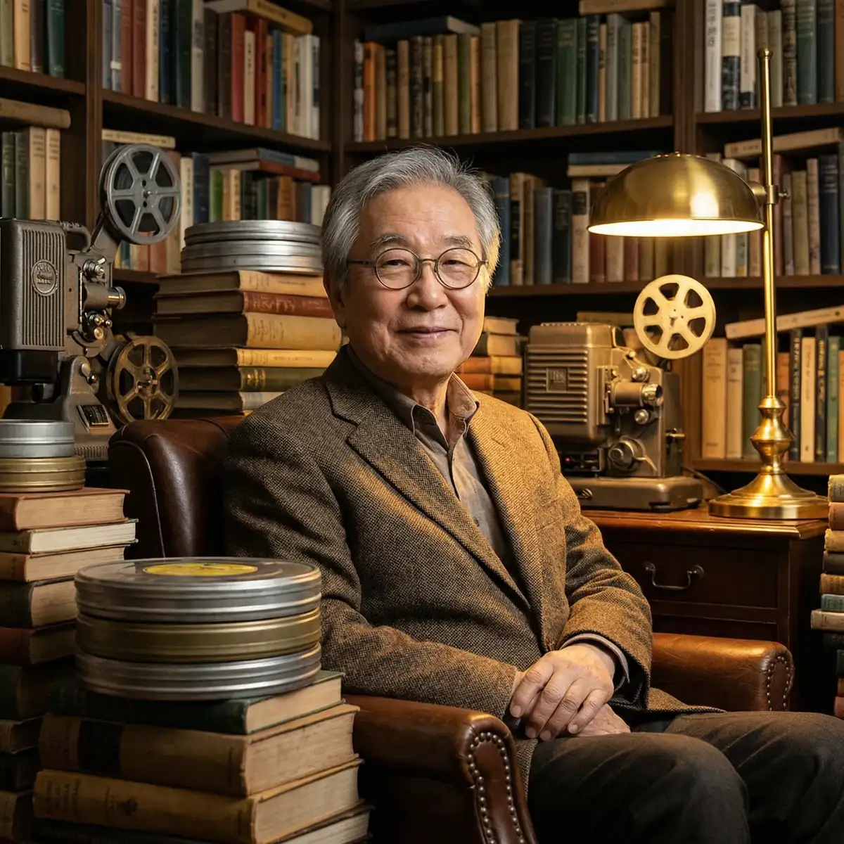 亚洲伦理片库馆长肖像 - 多肉小野猫 研究学者